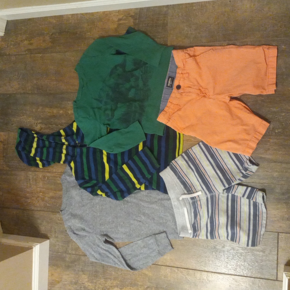 Boys Clothing Bundle 5 Pieces, Sizes 5T- 7